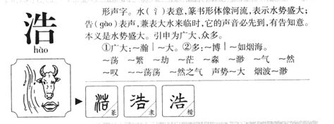 浩五行|浩字五行属什么